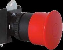 Кнопка управления BACO CONTROLS L21AH50-3EAWM11 белая с подсветкой LED 130В