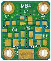 Плата прототипная MB-4 SOT-343 TWIN INDUSTRIES 14.99x12.45 мм
