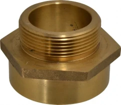 Ниппель гидрантный латунный EVER-TITE 3TFNFM3025F, 3" FNPT x 2-1/2" MNST
