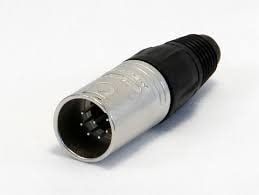 Разъем XLR аудио Neutrik NC7MX, 7-контактный, металлический корпус