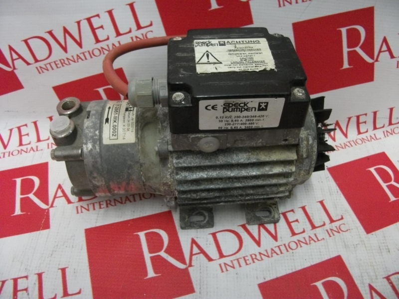Насос с консервированным двигателем Y-2951-MK-0002 SPECK PUMP 0.12 кВт 200-420В 50Гц