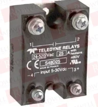 Твердотельная перегрузка / реле Артикул S48D25 от производителя TELEDYNE