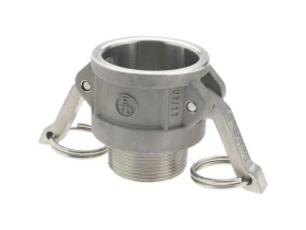 Соединитель кулачковый камлок тип B 1-1/2", нержавеющая сталь, 250 PSI