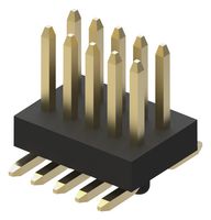 Штекерный соединитель BB080, 10 контактов, 2 ряда, шаг 0.8 мм, поверхностный монтаж