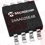 Микросхема памяти Артикул 24AA025E48-I/SN от производителя MICROCHIP TECHNOLOGY INC