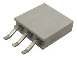Розетка монтажная BG300 3-контактная SMT 2.54мм угловая позолоченная