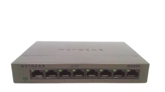 Коммутатор NETGEAR GS308V2 неуправляемый, 8 портов 10/100/1000 Мбит/с
