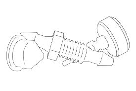 Комплект бесфланцевых фитингов Waters 1/16", FITTINGS KIT