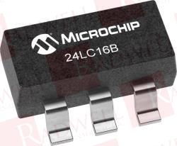 Микросхема памяти Артикул 24LC16BT-I/OT от производителя MICROCHIP TECHNOLOGY INC