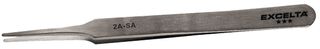 Прецизионный пинцет Excelta 2A-SA из нержавеющей стали, 120 мм, прямой наконечник