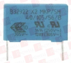 Конденсатор Артикул B32924C3105M от производителя TDK