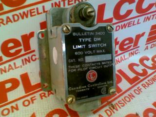 Концевой выключатель Артикул 12DM1 от производителя CANADIAN CONTROLLERS LIMITED