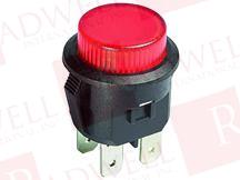 Миниатюрная кнопка Артикул RL-56R-21/N-A-0-RE/BK-P1-1 от производителя M2B TECHNOLOGIES