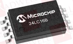 Микросхема памяти Артикул 24LC16B-I/ST от производителя MICROCHIP TECHNOLOGY INC
