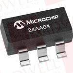 Микросхема памяти Артикул 24AA04T-I/OT от производителя MICROCHIP TECHNOLOGY INC