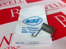 Пружина Артикул S229 от производителя BIRO MANUFACTURING