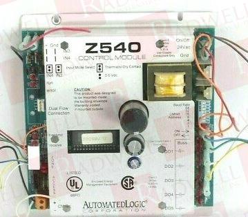 Модуль / стойка ПЛК Артикул Z540V от производителя AUTOMATED LOGIC