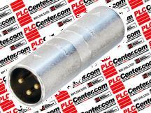 Адаптер XLR Neutrik NA3MM/W male-male, 3 контакта, белый