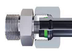 Муфта соединительная WAL037563 WALTERSCHEID с наружной резьбой G1/8-28 BSP для трубы 6 мм