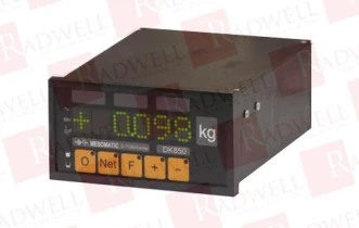 Индикатор массы Артикул DK850/8E/16A/ETH/EN/24VDC от производителя MESOMATIC