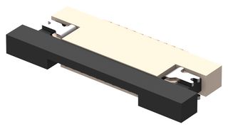 Разъем FFC/FPC GCT FFC2B10-24-T, 24 контакта, шаг 0.5мм, поверхностный монтаж