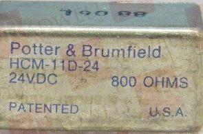 Реле / розетка Артикул HCM-11D-24V от производителя TE CONNECTIVITY