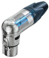 Разъем XLR кабельный NEUTRIK NC4FRX, 4 контакта, гнездо, металлический корпус, серебристый