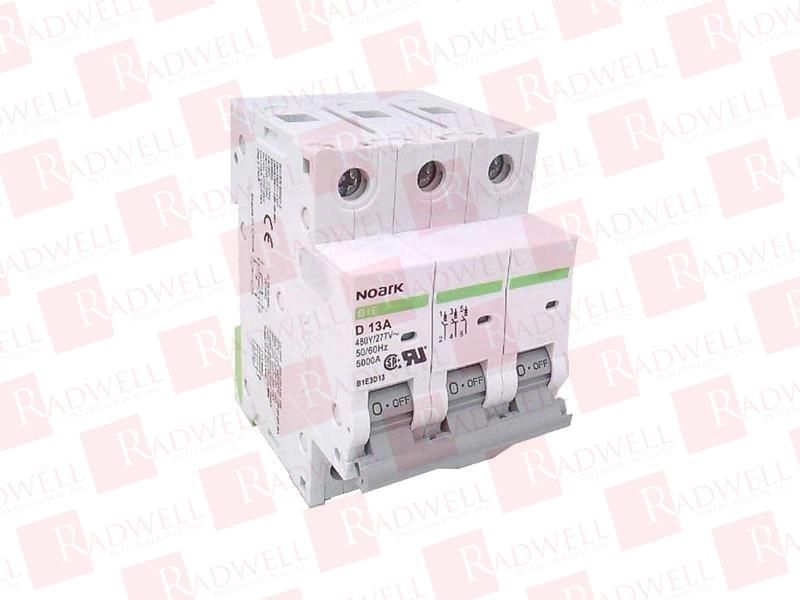 Автоматический выключатель в литом корпусе Артикул B1E3D13 от производителя NOARK