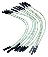 Провод-перемычка TW-FP-10 Female-Female 24AWG 10см, 10шт, TWIN INDUSTRIES