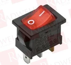 Миниатюрный клавишный выключатель Артикул RL-33-11/N-H-2-RE/BK-P4-1 от производителя M2B TECHNOLOGIES
