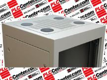 Верхняя вентилируемая панель Hammond C2T1931VCEBK1 для стоек серии C2, черная, 381x603 мм