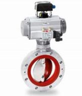 Поворотный затвор WAREX VALVE 3006.GS DN200 с электроприводом AT220DR