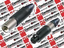 Разъем XLR Neutrik NC3FM-C-B 3-контактный, кабельный, черный