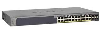 Коммутатор NETGEAR GS728TPP-200NAS 24xRJ45 PoE+ 4xSFP управляемый
