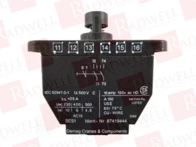 Контактный набор Артикул 87419433 от производителя MANNESMANN DEMAG
