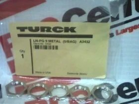 Гайка / болт / шатун / шайба Артикул LN-PG-9-METAL5BAG от производителя TURCK