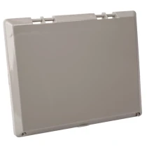 Крышка поликарбонатная прозрачная со скрытыми петлями 12" x 10" NI1210L