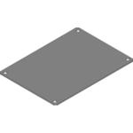 Алюминиевая панель Hammond PCJA0705 6.9x4.9 дюймов