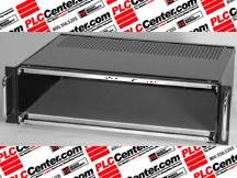 Шасси настольное алюминиевое черное HAMMOND RMCS19038BK1, 2U, 79.12 мм