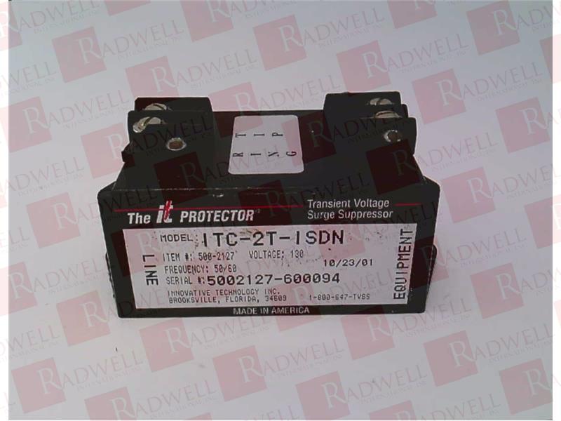 Ограничитель перенапряжения / супрессор  Артикул ITC-2T-ISDN от производителя EATON CORPORATION