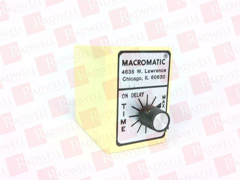 Замедляющие реле Артикул SS76226-07 от производителя MACROMATIC