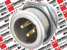 Разъем XLR Neutrik NC3MPR-HD панельный, 3 контакта, позолоченный, металлический корпус