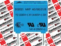 Конденсатор Артикул B32021A3102M от производителя TDK