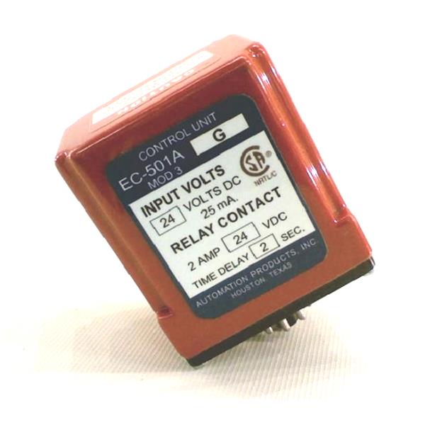 Реле задержки времени EC-501A-G MOD3 24В DC 2 секунды Dynatrol
