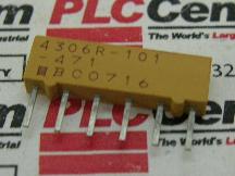 Резисторная сборка 470 Ом SIP-6 2% Bourns 4306R-101-471LF