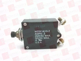 Автоматический выключатель для монтажа на дин-рейку Артикул W23-X1A1G-2 от производителя TE CONNECTIVITY