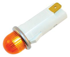 Неоновый индикатор WL-1051QA3 янтарный 230В 1.5мА WAMCO