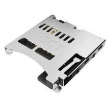 Гнездо карты micro SD Push-Push, SMD 1.95мм, 9 контактов
