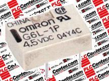 Реле сигнальное G6L-1P-DC4.5 Omron 4.5В для печатных плат