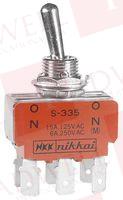 Тумблер  Артикул S335F от производителя NKK